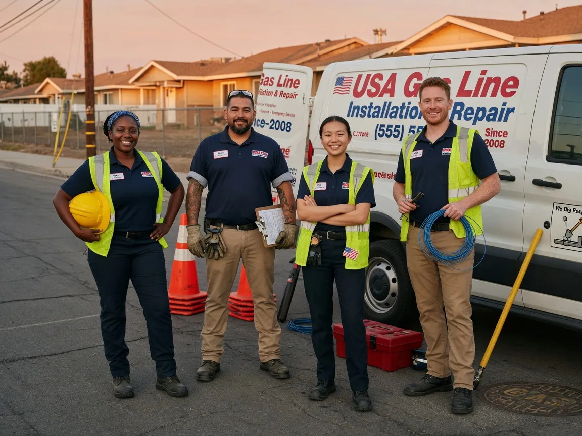 Gas Line Installation company in Francisco, IN